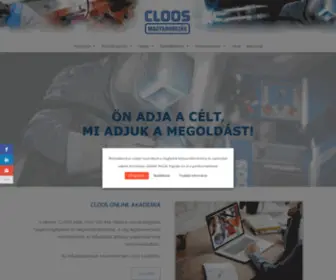 Cloos.hu(CLOOS képviselet) Screenshot