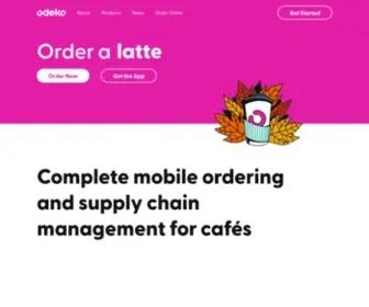 Cloosiv.com(Order Local Coffee) Screenshot