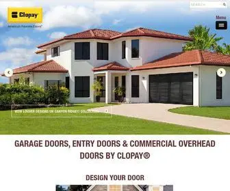 Clopaydoor.com(Garage Doors) Screenshot