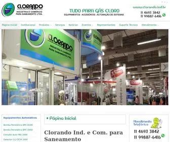 Clorando.ind.br(Página) Screenshot