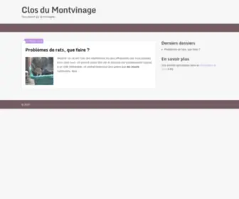 Clos-DU-Montvinage.fr(Clos du Montvinage) Screenshot