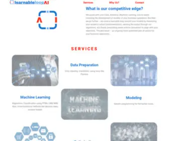 Closedloopai.com(Closing the loop on building AI models) Screenshot