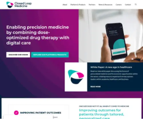 Closedloopmedicine.com(Closedloopmedicine) Screenshot