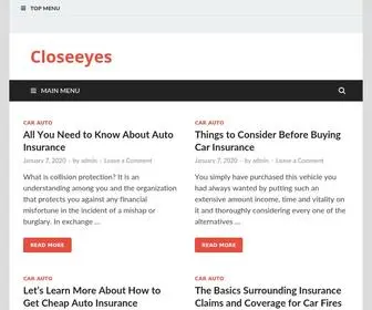 Closeeyes.net(Cloudflare Registrar) Screenshot