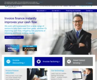 Closeinvoice.co.uk(Close Brothers Invoice Finance) Screenshot
