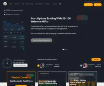 Closeoption.com(Powerful Options Trading Broker) Screenshot