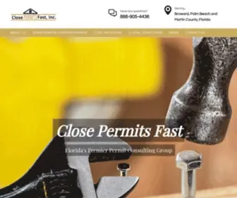 Closepermitsfast.com(Close Permits) Screenshot