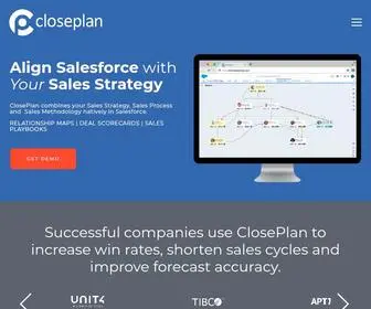 Closeplanapp.com(Align Salesforce with Your Sales Strategy) Screenshot