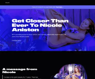 Closertonicole.com(Closer To Nicole Aniston) Screenshot