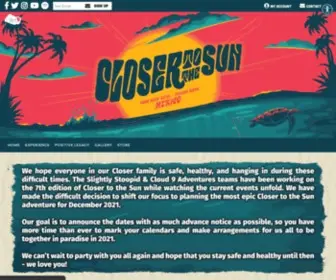 Closertothesun.com(Closer to the Sun) Screenshot