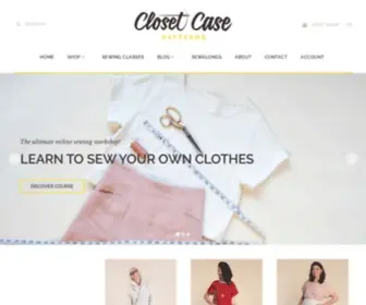 Closetcasefiles.com(Sewing Patterns for Women) Screenshot