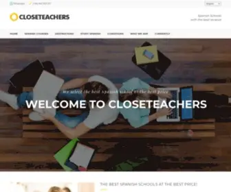 Closeteachers.com(Spanish course in Spain at the best price) Screenshot