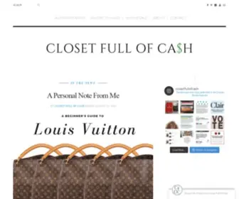 Closetfullofcash.com(Closet Full Of Cash) Screenshot