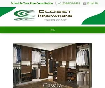 Closetinnovationsfl.com(CLOSET INNOVATIONS) Screenshot