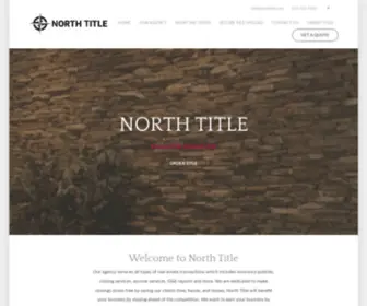 Closetitle.com(North Title Inc) Screenshot