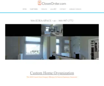 Closetorder.com(My Household Storage Solutions Inc) Screenshot