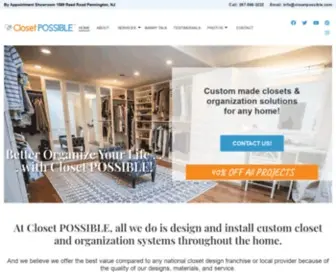 Closetpossible.com(Closet POSSIBLE) Screenshot