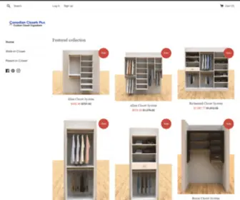 Closetspromo.com(Closets Promo) Screenshot