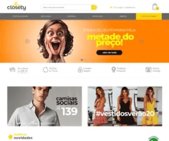 Closety.com.br(Outlet) Screenshot