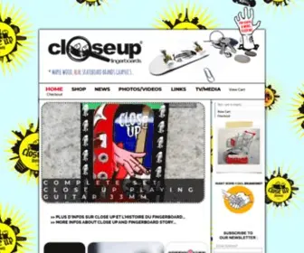 Closeup-Fingerskate.fr(Closeup Fingerskate) Screenshot
