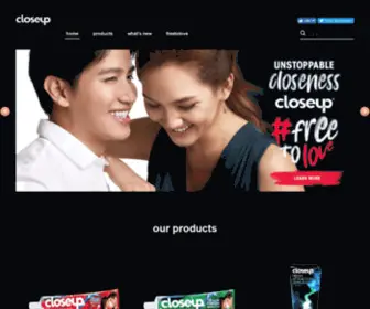 Closeup.ph(Closeup for fresh breath & whiter teeth) Screenshot