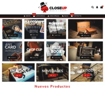 Closeupmagicshop.com(CLOSEUP magicshop) Screenshot