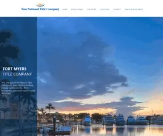Closewithsun.com(Fort Myers Title Insurance Company) Screenshot