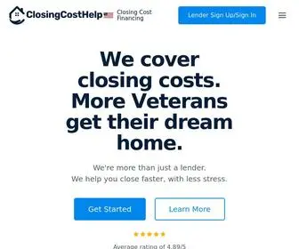 Closingcosthelp.com(Closing Cost Financing) Screenshot