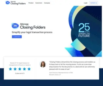 Closingfolders.com(Closing Folders) Screenshot