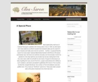 Clossaron.com(Clos Saron) Screenshot