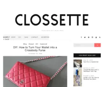 Clossette.com(Diy fashion) Screenshot