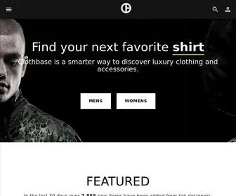 Clothbase.com(Clothbase) Screenshot