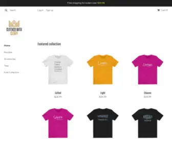 Clothedwithglory.com(Clothed with Glory Clothing) Screenshot