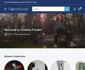 Clothesfunder.com(Clothes-Funder) Screenshot