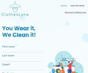 Clotheslyne.com(ClothesLyne) Screenshot