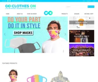 Clothesonshop.com(Clothes On Inc) Screenshot
