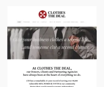 Clothesthedeal.org(Clothesthedeal) Screenshot