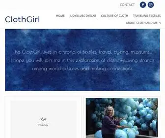 Clothgirl.com(Judy "Blues" Newland) Screenshot