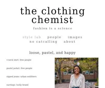 Clothingchemist.com(The Clothing Chemist) Screenshot