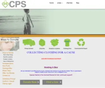 Clothingpickupatl.com(Charity Clothing Pickup) Screenshot