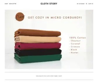 Clothstory.com(Cloth Story) Screenshot