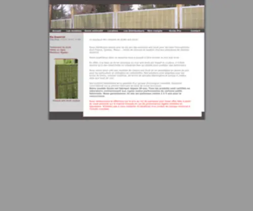 Cloture-Antibruit.fr(Noistop) Screenshot