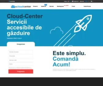 Cloud-Center.ro(Gazduire Web SSD NVMe) Screenshot