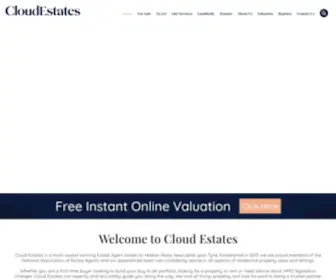 Cloud-Estates.co.uk(Newcastle upon Tyne Estate Agents) Screenshot