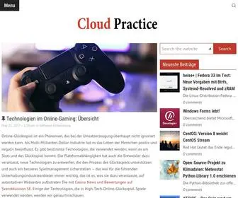 Cloud-Practice.de(Cloud Practice) Screenshot