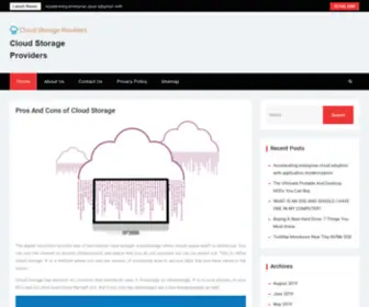 Cloud-Storage-Providers.net(Cloud Storage Providers) Screenshot