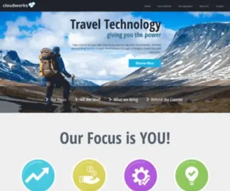 Cloud-Works.co.uk(Travel Technology) Screenshot