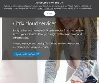 Cloud.com(Cloud Software Group) Screenshot