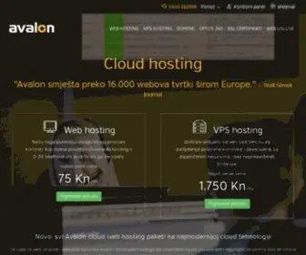 Cloud.hr(Hosting za zahtjevne) Screenshot
