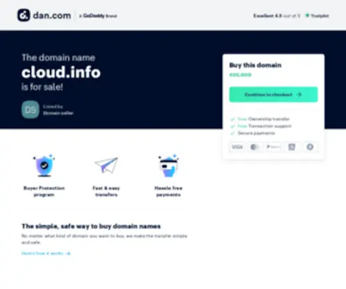 Cloud.info(Contact us for any business inquiries) Screenshot